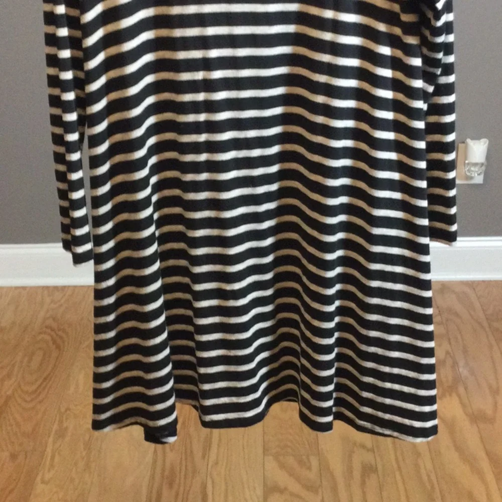 S Puella by Anthropologie black and cream striped dress - Picture 7 of 15